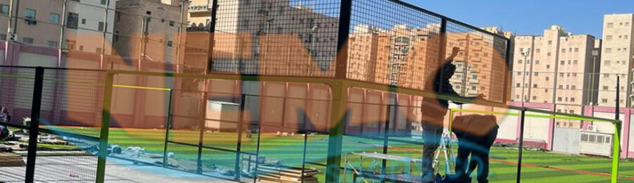 انشاء ملاعب البادل