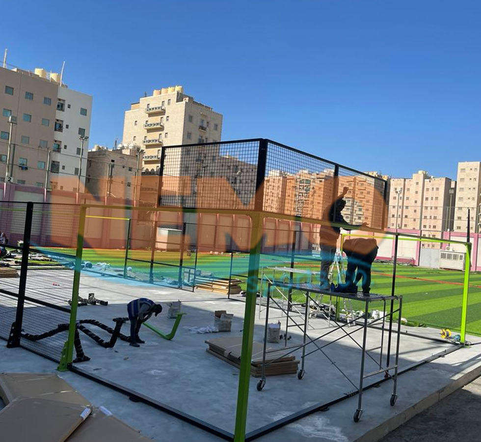انشاء ملاعب البادل